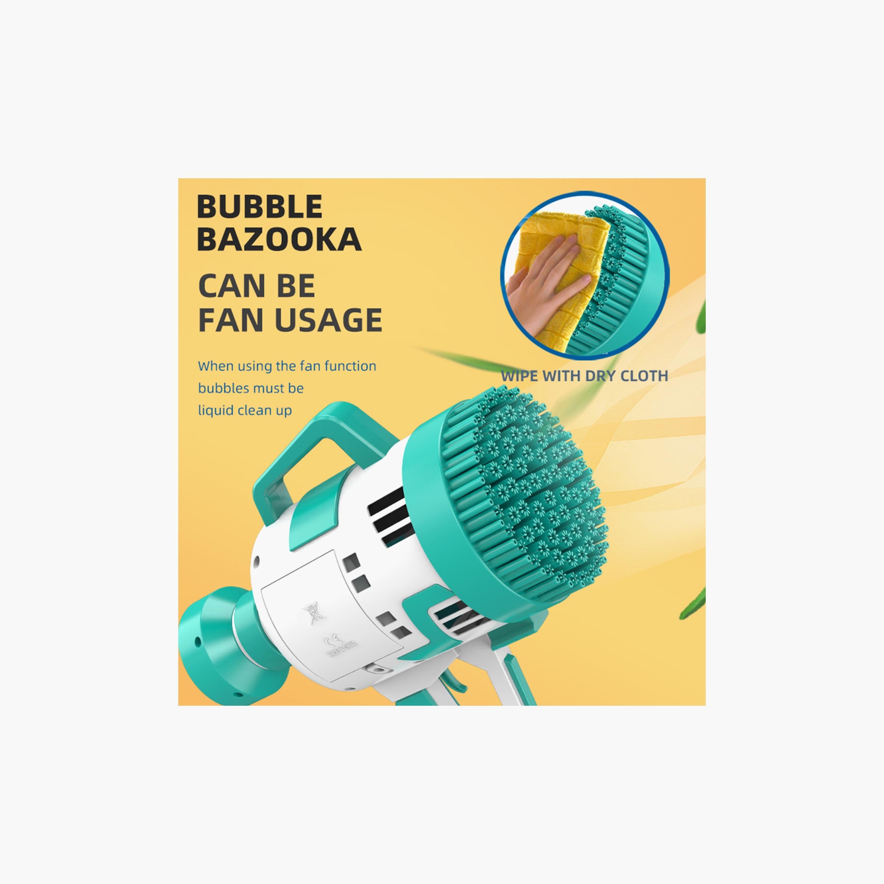 48 Holes Rocket Bubble Machine – آلة فقاعات صاروخية بـ 48 فتحة