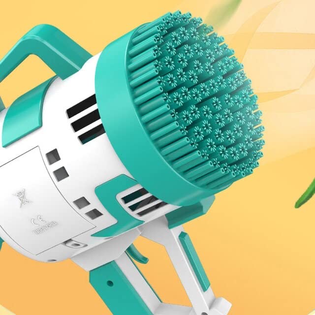 48 Holes Rocket Bubble Machine – آلة فقاعات صاروخية بـ 48 فتحة